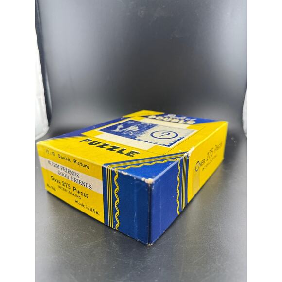 Vintage Perfect Double Puzzle - Warm Friends Good Friends - Picture 4 of 8